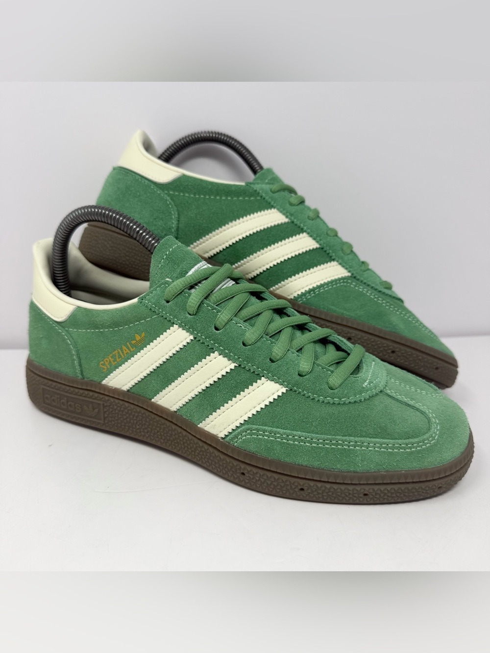 Adidas Handball Spezial Sneaker Sz Men’s 6.5 / Womens 7.5 Green Suede IG6192 NEW